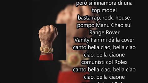 rolex canzone|Rolex youtube.